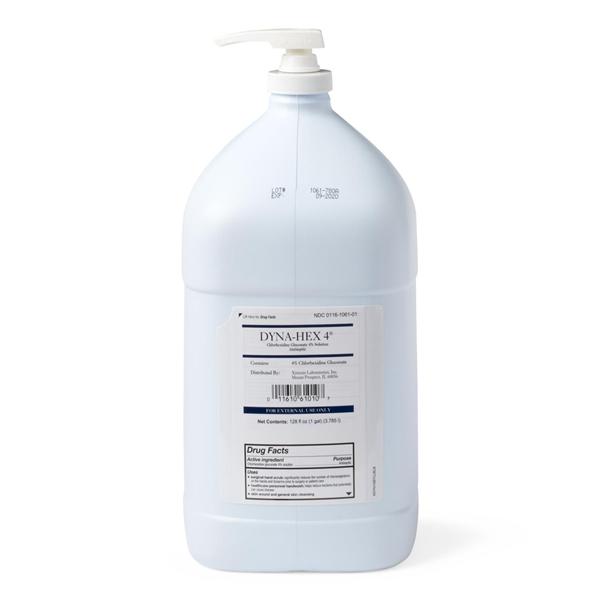 Scrub Surgical Dyna-Hex Chlorhexidine Gluconate 4% 1gal 1/Ga, 4 BX/CA